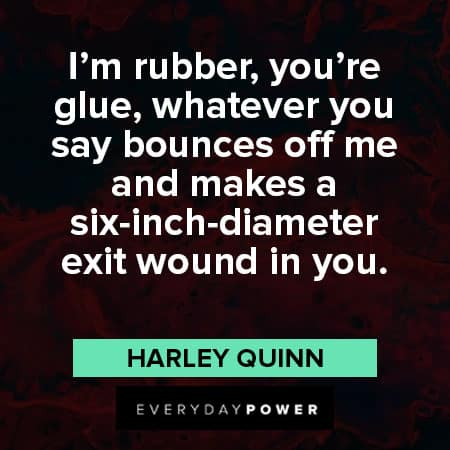Dangerous Harley Quinn quotes