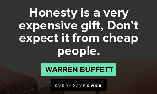 Honesty Quotes about gifts