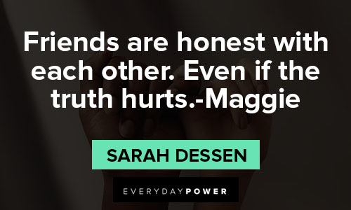 Honesty Quotes about friends