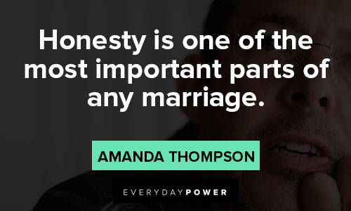 Honesty Quotes about marriage
