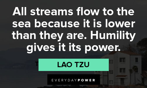 humble quotes about power