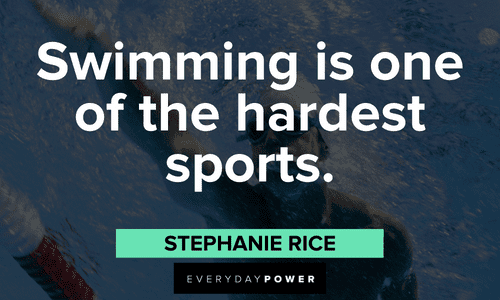 swimming quotes about sports