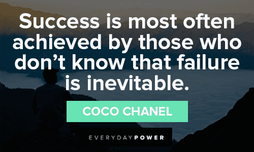 Inspirational Failure Quotes About Achieving Success