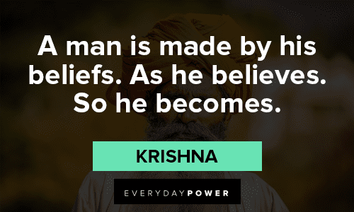 Krishna Quotes About Beliefs