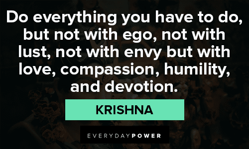Krishna Quotes About Compassion