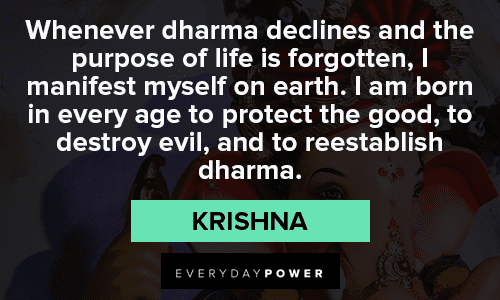 Krishna Quotes About Purpose of Life
