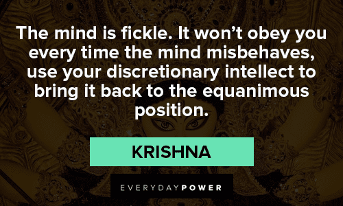 Wise Krishna Quotes