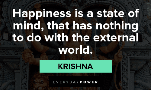 Krishna Quotes About Happiness