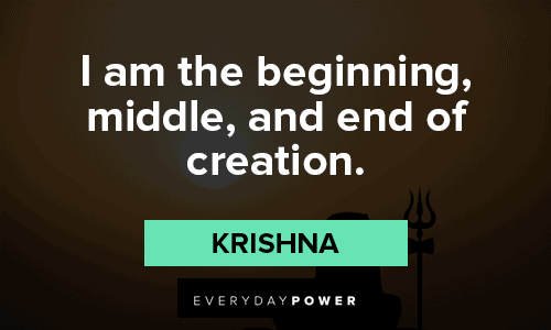 Krishna Quotes About Creation