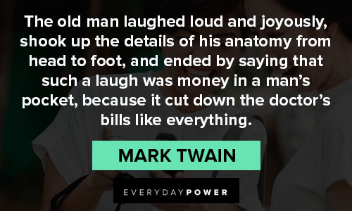 Laughter quotes about money