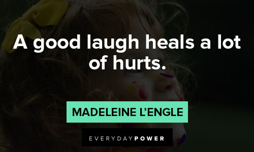 Laughter quotes about hurting