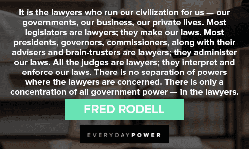 Lawyer Quotes About Power