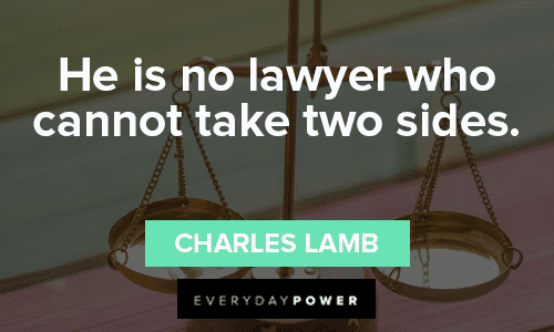 Lawyer Quotes About Playing Both Sides