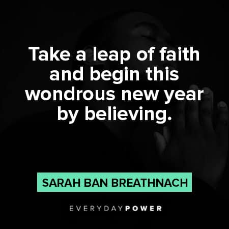 leap of faith quotes about new year