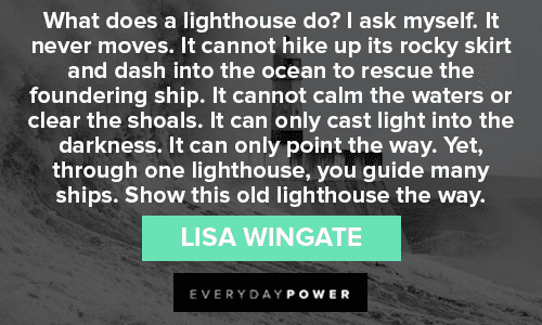 Lighthouse Quotes About Casting Light