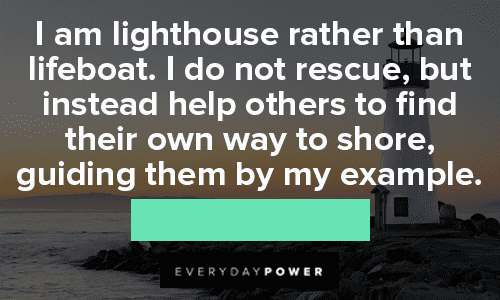 Lighthouse Quotes About Guiding People