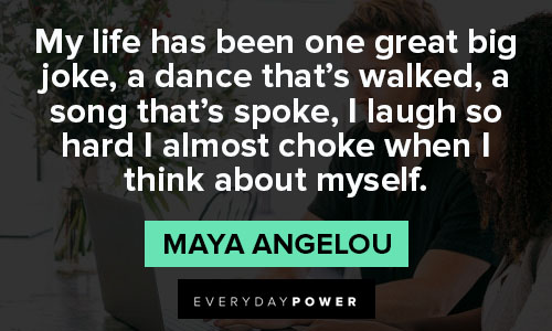 maya angelou words have power