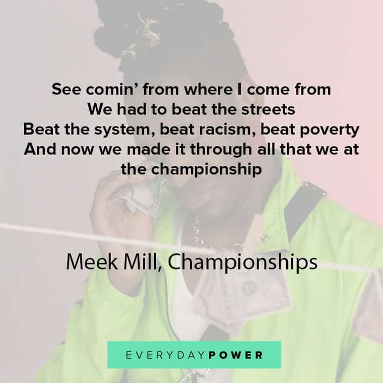 Meek Mill Quotes About Championship