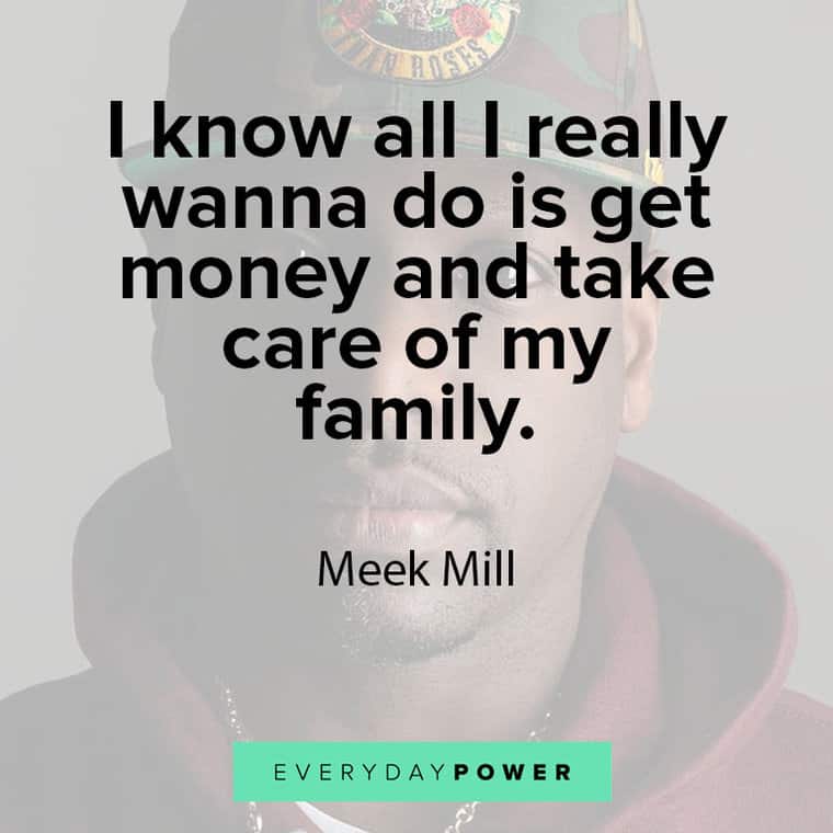 Meek Miller quotes about family