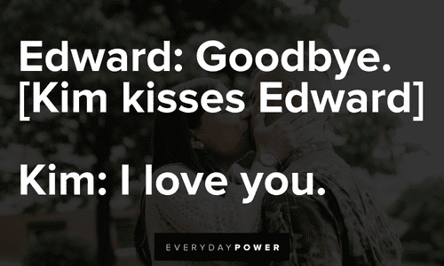Edward Scissorhands Quotes about love