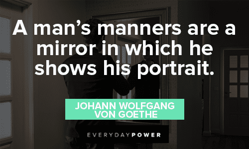 Mirror Quotes About Manners