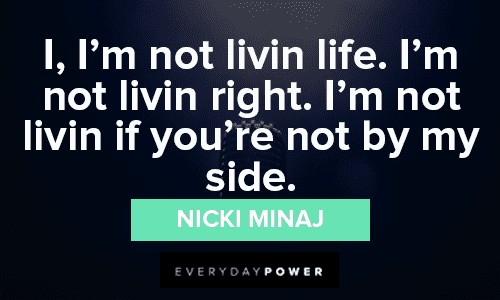 nicki minaj quotes about friends