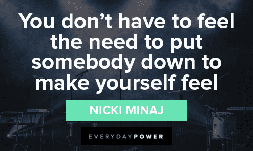 Nicki Minaj Quote: To adjust your philosophy and creativity in