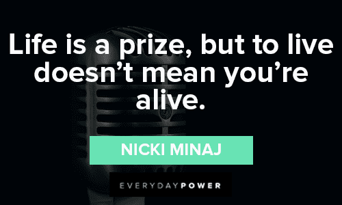 Nicki Minaj Quote: To adjust your philosophy and creativity in fashion to  the time you're living in is the most important thing.