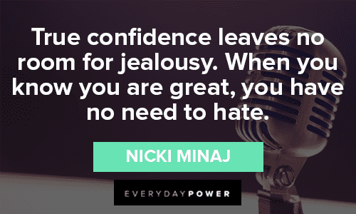 Nicki Minaj Quotes About Confidence