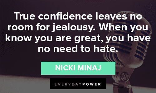 nicki minaj quotes about jealousy