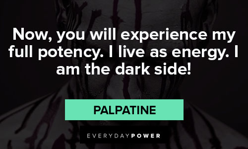 palpatine quotes about energy