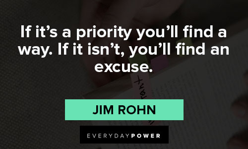 Quotes On Time And Priority - Joli Rowena