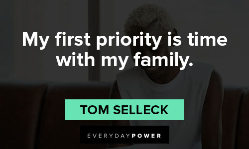 priority quotes about family
