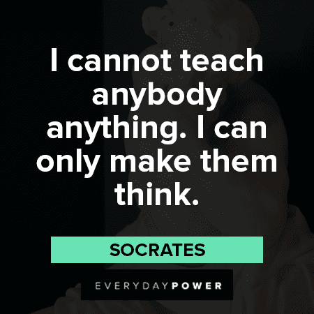 Socrates Quotes About Teaching