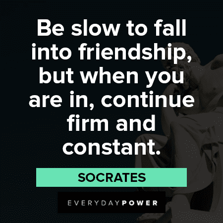 Socrates Quotes About Friendships