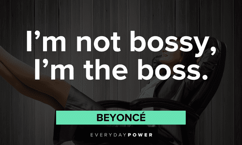 boss lady quotes from beyonce