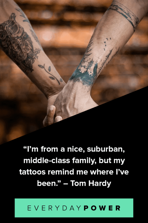 Quotes about Tattoos