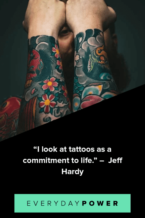 Tattoo Quotes about Commitment