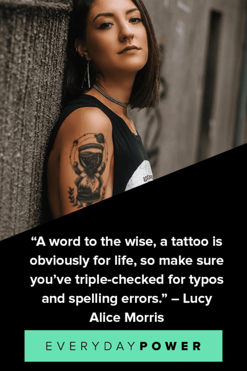 Tattoo Quotes and Guides
