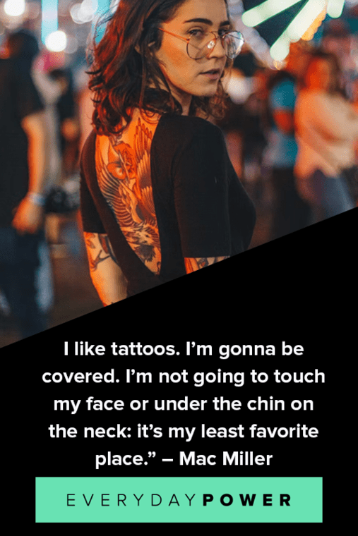 Quotes about Tattoos