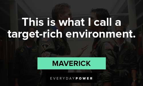 Top Gun quotes about target-rich environment