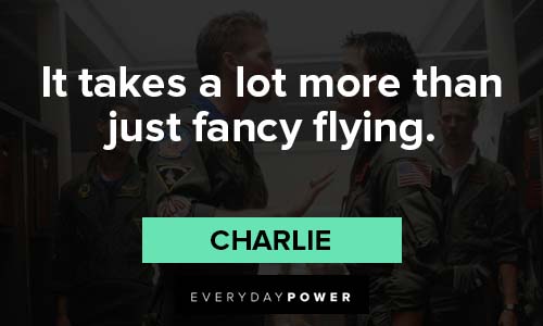 Top Gun quotes about fancy flying