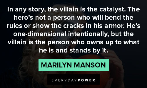 villain quotes about principles