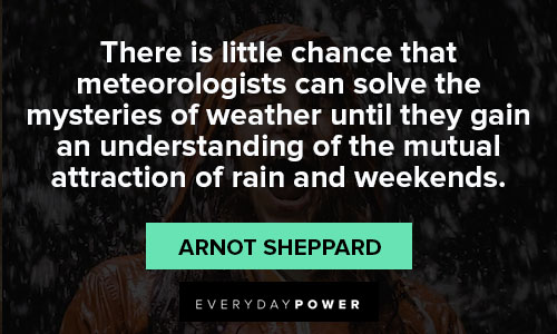 Weekend Quotes about weather