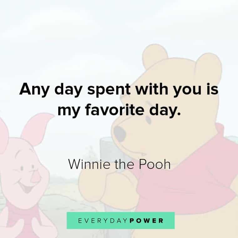 Winnie the Pooh quotes about spending days together-21