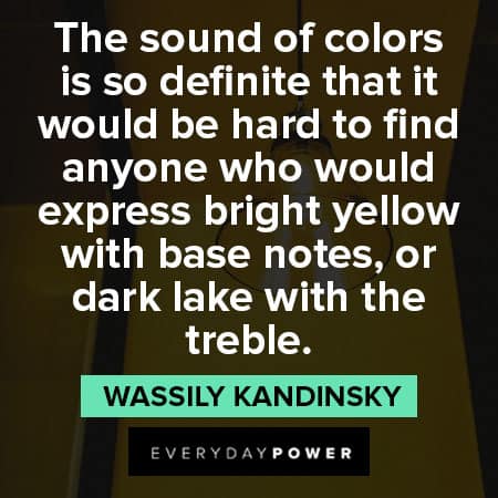 Yellow Quotes About Sound