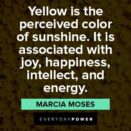 Yellow Quotes About Sunshine