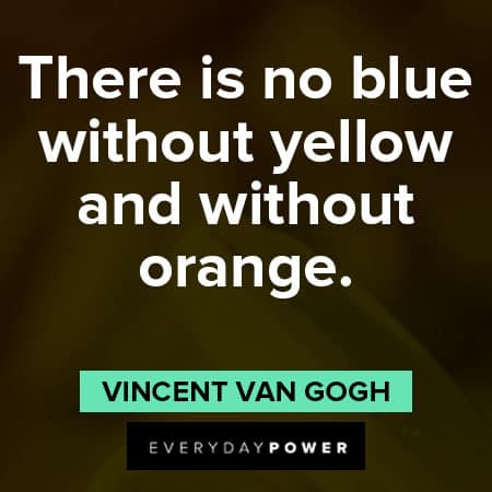 Yellow Quotes About Blue