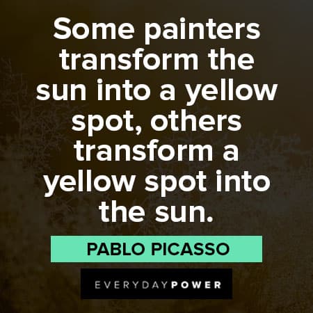 Yellow Quotes About Painters