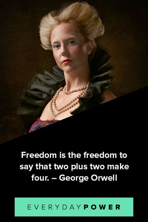 1984 quotes about freedom is the freedom